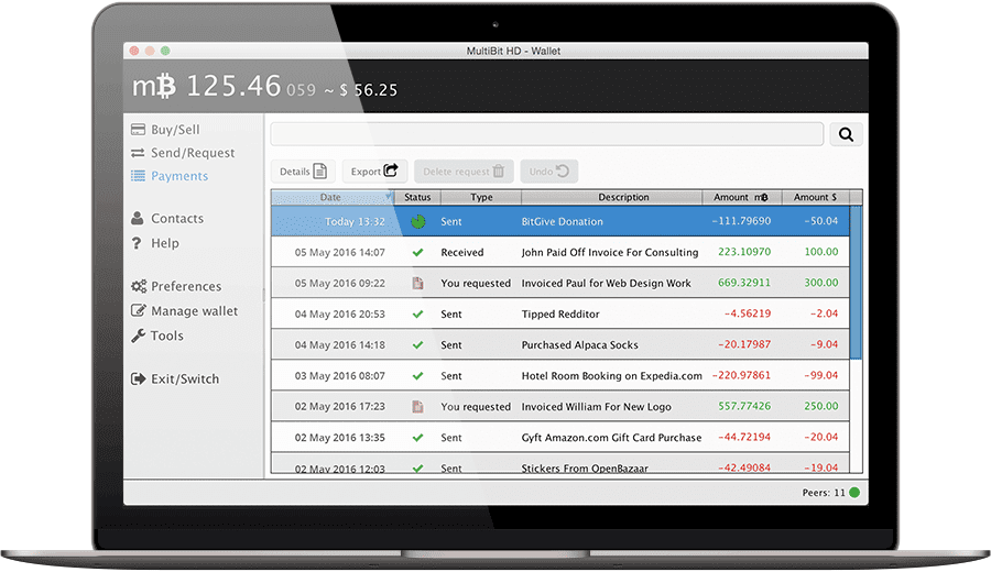 multibit hd wallet