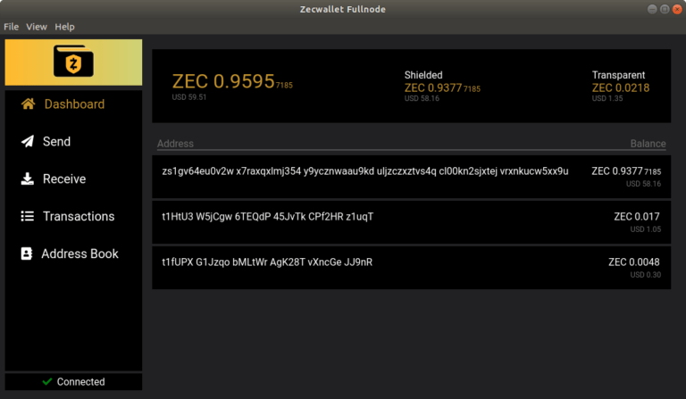 ZecWallet FullNode: Скачать Zcash кошелек для Windows