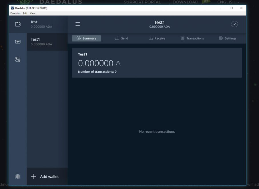 DAEDALUS WALLET: Скачать кошелек и блокчейн Cardano ADA