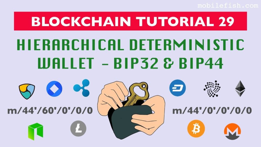 Cryptocurrency wallets BIP-32/39/44 mnemonic seed phrase.